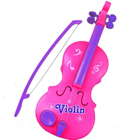 Magic Child Music Violin Children's Musical Instrument For Kids Christmas Gift Pink Violin Toys ...