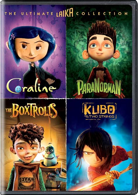 Amazon.com: The Ultimate Laika Collection (Coraline / ParaNorman / The Boxtrolls / Kubo and the ...