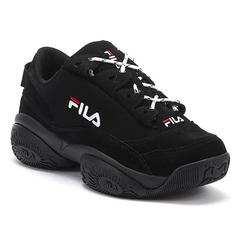 Fila Suede Provenance Mens Black Trainers for Men - Lyst