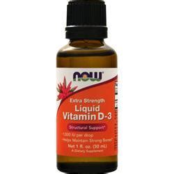 Now Vitamin D3 Liquid (1,000IU) on sale at AllStarHealth.com