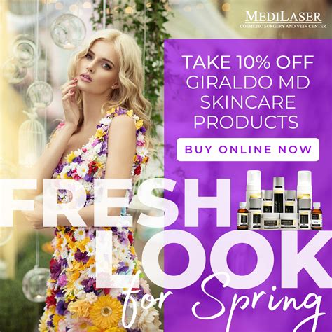 🌺 Get your fresh look for Spring right here at Medilaser! Our products are proven to help you ...