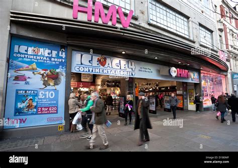 HMV Oxford Street shop, London, England, UK Stock Photo: 52487807 - Alamy