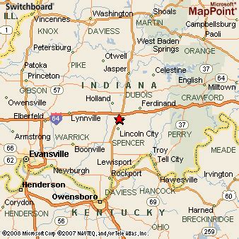 Where is Dale, Indiana? see area map & more