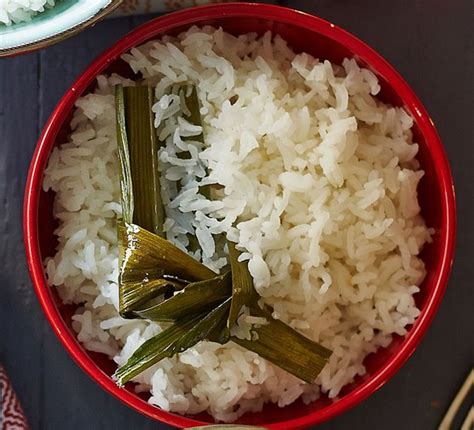 Pandan steamed rice recipe | BBC Good Food