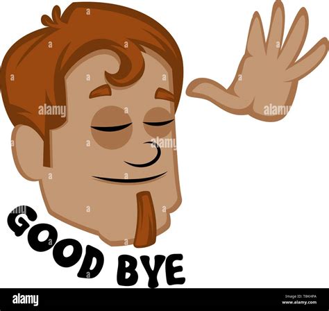 Bye emoticon hi-res stock photography and images - Alamy