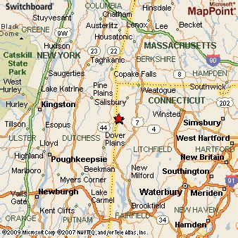 Sharon, Connecticut Area Map & More