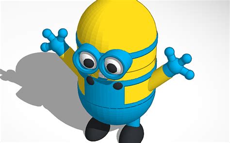 3D design minion | Tinkercad