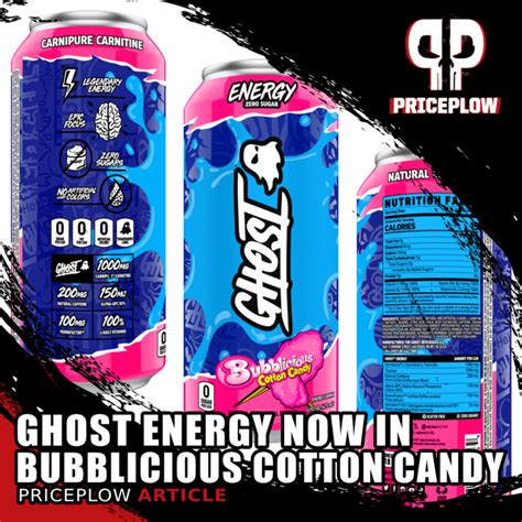 Ghost Energy Bubblicious Cotton Candy Sets New Bar in Energy Drink Flavors