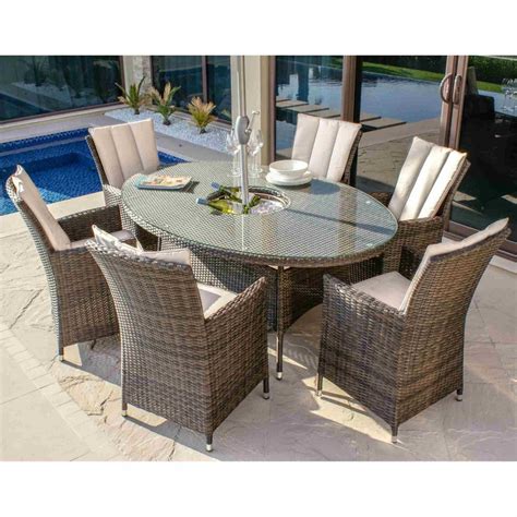 6 Seater Rattan Garden Furniture Uk - Image to u