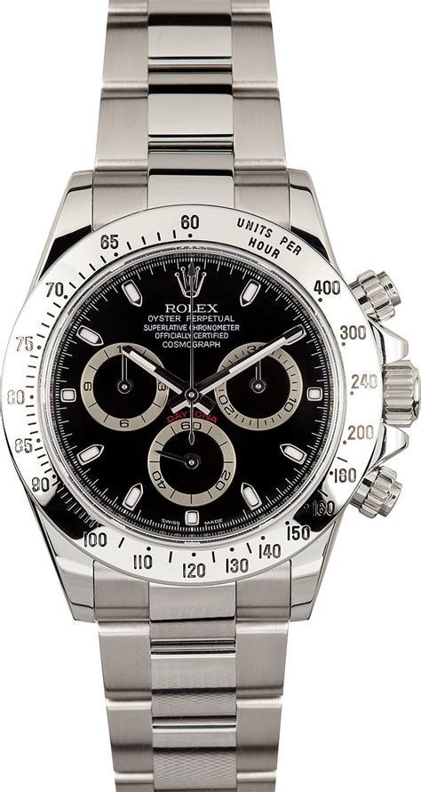 Rolex Daytona Black Dial 116520