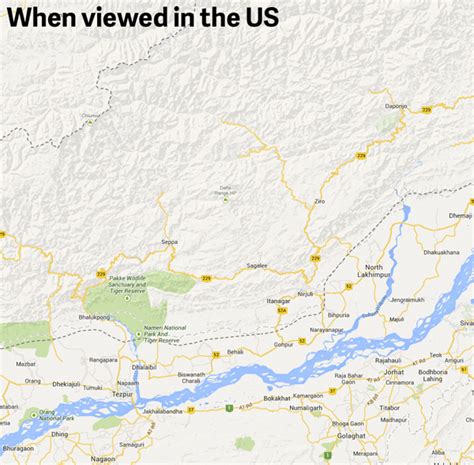 Google Maps changes China's borders based on its viewers' locations ...