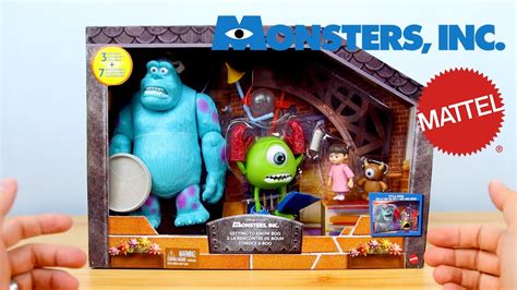 Pixar Monsters Inc. "Getting to Know Boo" Gift Set— Mattel's 7" Scale ...