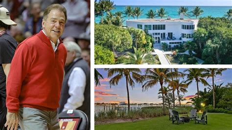 Roll Tide! Alabama Football Coach Nick Saban Scores $17.5M Florida Estate