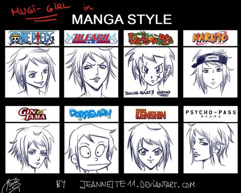 Types Of Manga Drawing Styles – Warehouse of Ideas