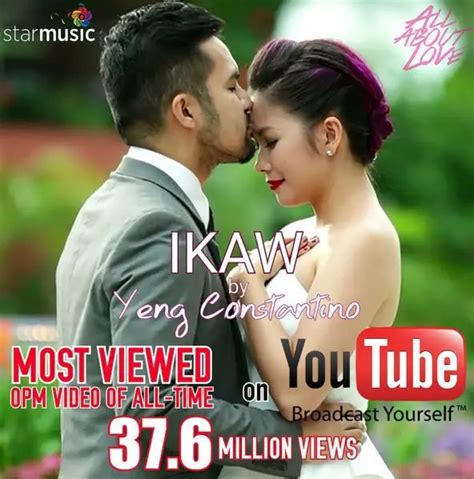 Yeng Constantino’s ‘Ikaw’ is Most-Viewed OPM Music Video Of All Time | Starmometer