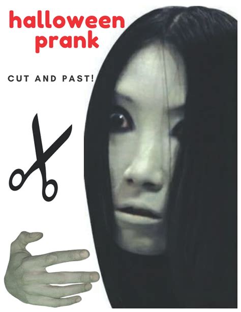 Sadako Prank! Print. Stick. Enjoy! - Ghost File Japan