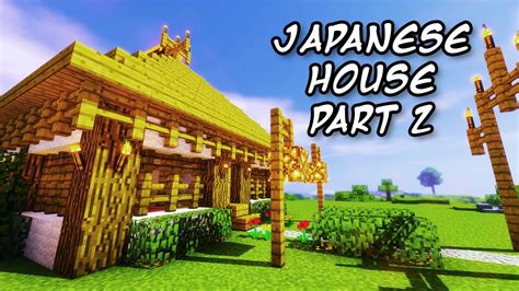 Minecraft Tutorials - Minecraft Tutorial #1 - How to Build a Japanese Themed House 2/2 - YouTube