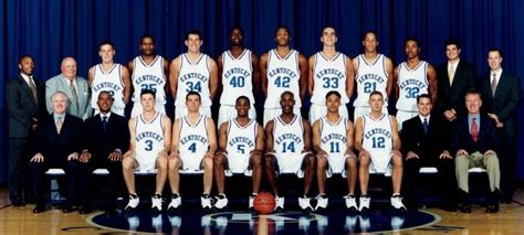 1998-1999 Kentucky Basketball Roster - Walter's Wildcat World