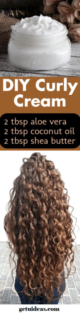 DIY Curl Cream Recipe – Get Ideas | Diy curls, Curl cream, Bouncy curls