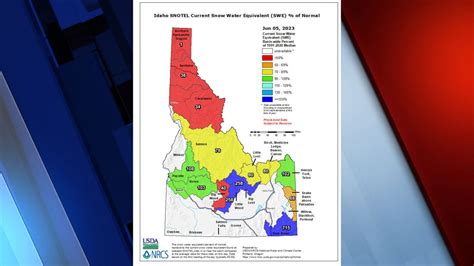 Idaho Snowpack Map 2024 - Alida Barbara