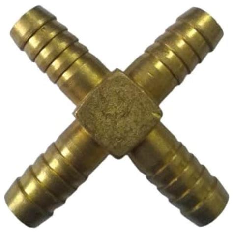 Brass 4 Way Cross Joint – Implemental