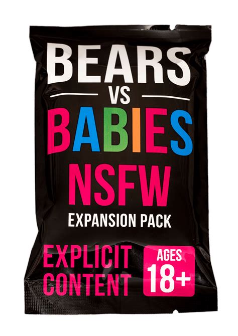 Bears vs Babies NSFW Party Game Expansion Pack - Walmart.com