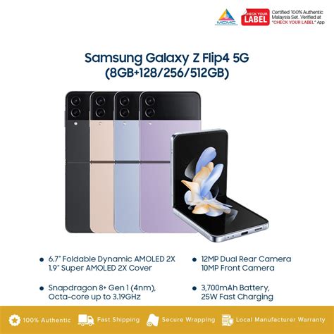 Samsung Galaxy Z Flip4 5G Price In Malaysia & Specs - KTS