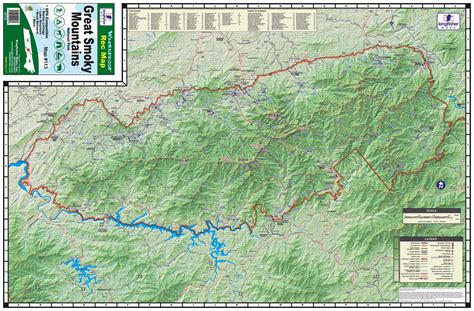 Smoky Mountain National Park Map | ubicaciondepersonas.cdmx.gob.mx