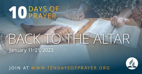 10 Days of Prayer: January 11-21, 2023 – Day 9 (PDF) - Adventistnaija