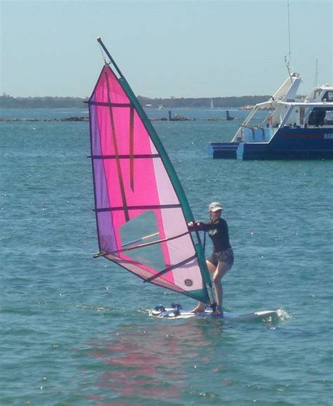 Windsurfing Light wind sailing