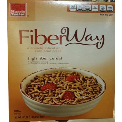 Top 50 most popular: fiber cereal