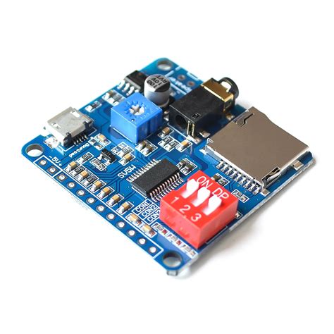 New Voice Playback Module Board MP3 Music Player SD/TF Card For Arduino ...