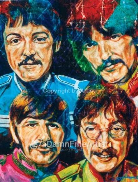 The Beatles fine art print – aDamnFineArtist.com