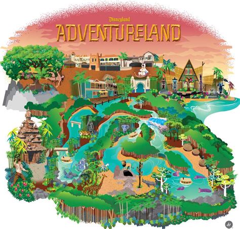 Adventureland Map on Behance | Altered books, Alice in wonderland, Books