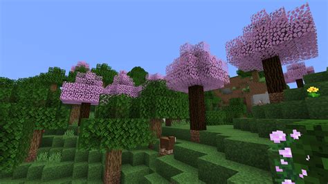 Cherry Blossom Tree Minecraft Resource Pack / Wistful S Sakura Trees Minecraft Texture Pack ...