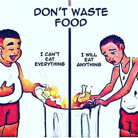 Don't Waste Food | Equipos de fotografía, Mensajes en ingles, Frases bonitas