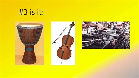 Instrument Quiz - YouTube