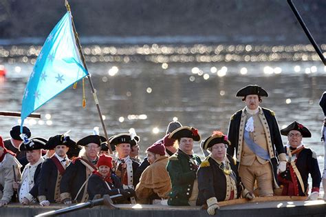 Annual Washington Crossing re-enactment troubled by low river levels - lehighvalleylive.com