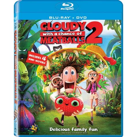 Cloudy With a Chance of Meatballs 2 (Blu-ray + DVD) - Walmart.com - Walmart.com