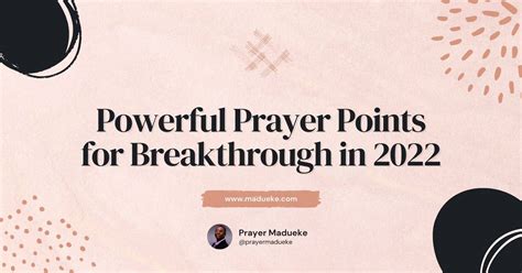 Powerful Prayer Points For Breakthrough in 2023 | Prayer M. Madueke