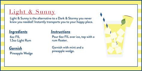 Light & Sunny Recipe