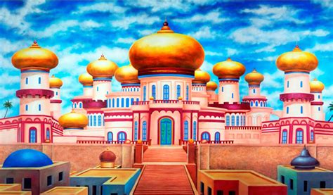 Photo Background Backdrop 7x5ft Arabian Palace Backgrounds Fairytale ...