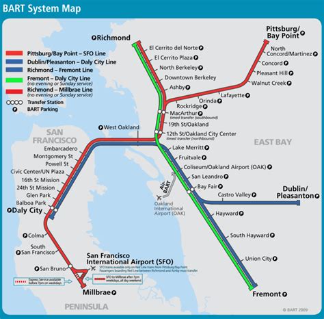 Ultra-Linear BART Map – Nicholas Richter