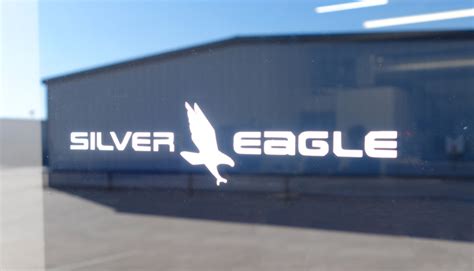 Silver Eagle Logo Sticker - TR Imports