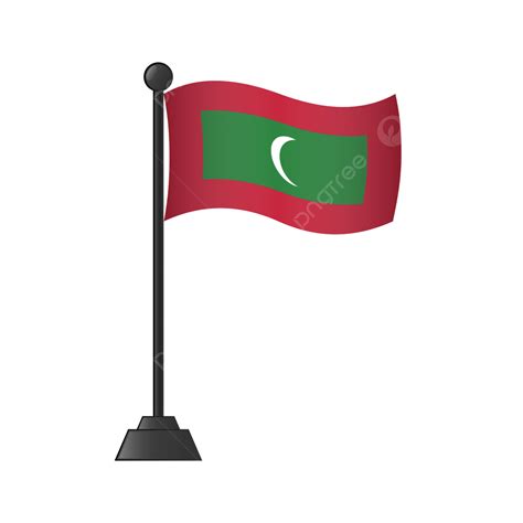 Maldives Flag, Maldives, Flag, National PNG and Vector with Transparent Background for Free Download