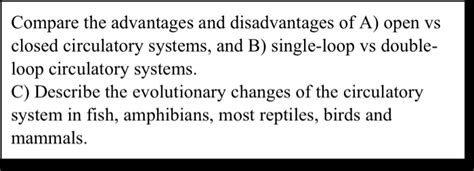 Closed circulatory system advantages