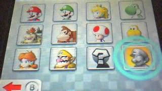 Mario Kart 7 Characters