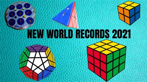 [NEW] Rubik's Cube World Records 2021 | All Speedcubing WRs WCA - YouTube