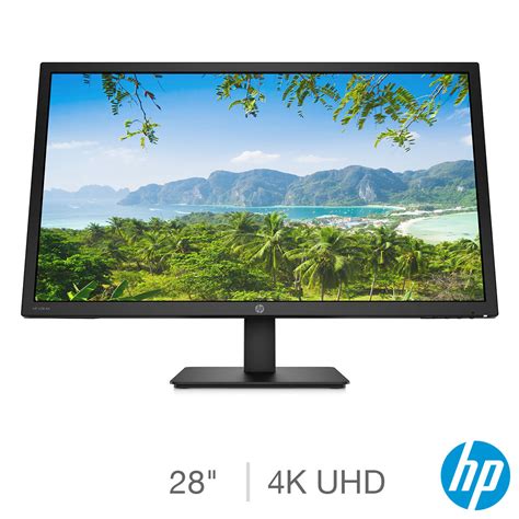 HP V28 4k, 28 Inch 4K Ultra HD Monitor, 8WH58AA | Costco UK