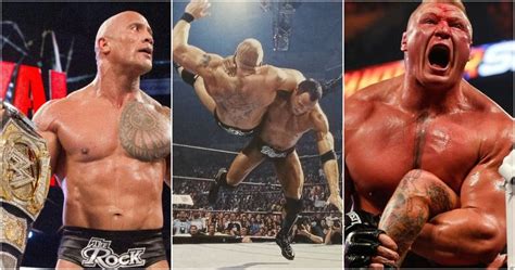 The Rock Vs. Brock Lesnar: 5 Reasons Why We Still Want That Dream Match ...